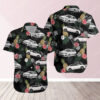 Tropical Summer Mitsubishi Car Short Sleeve Hawaiian Shirt