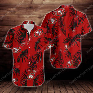 Tropical Summer San Francisco 49Ers Short Sleeve Hawaiian Shirt