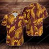 Tropical Summer Washington Football Team Short Sleeve Hawaiian Shirt