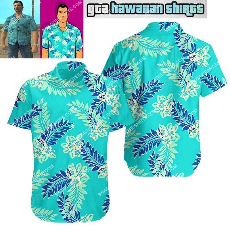 Tropical Tommy Vercetti All Over Print Hawaiian Shirt Tropical Tommy Vercetti All Over Print Hawaiian Shirt