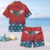 Tropical Wonder Woman Summer Vacation Hawaiian Shirt