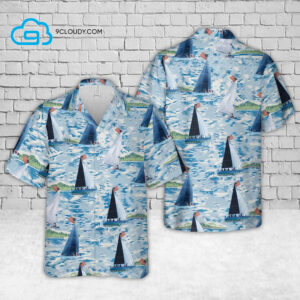 Tropical Yacht Club Full Print Hawaiian Shirt