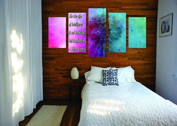 True Intelligence - Abstract 5 Panel Canvas Art Wall Decor True Intelligence - Abstract 5 Panel Canvas Art Wall Decor