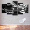 Turntable Record Deck - Music 5 Panel Canvas Art Wall Decor