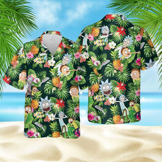 Tv Series Rick And Morty Summer Vacation Hawaiian Shirt Tv Series Rick And Morty Summer Vacation Hawaiian Shirt