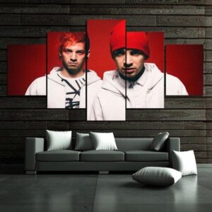 Twenty One Pilots - Famous Person 5 Panel Canvas Art Wall Decor
