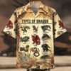 Types Of Dragon Hawaiian Shirt