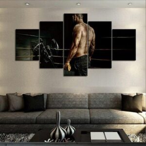 UFC Champ - Sport 5 Panel Canvas Art Wall Decor