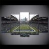 USA Football Stadium - Sport 5 Panel Canvas Art Wall Decor