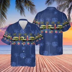 Uk Nhs Ambulance Hawaiian Shirt