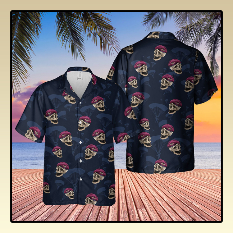 Uk Parachute Regiment Hawaiian Shirt Uk Parachute Regiment Hawaiian Shirt