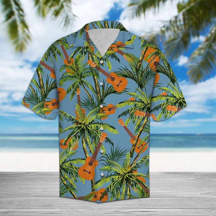Ukulele Lovers Hawaiian Shirt Summer Button Up Ukulele Lovers Hawaiian Shirt Summer Button Up