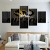 University Of Missouri Mizzou - Sport 5 Panel Canvas Art Wall Decor