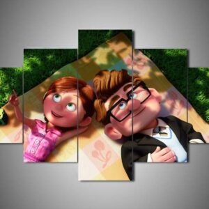 Up - Cartoon 5 Panel Canvas Art Wall Decor