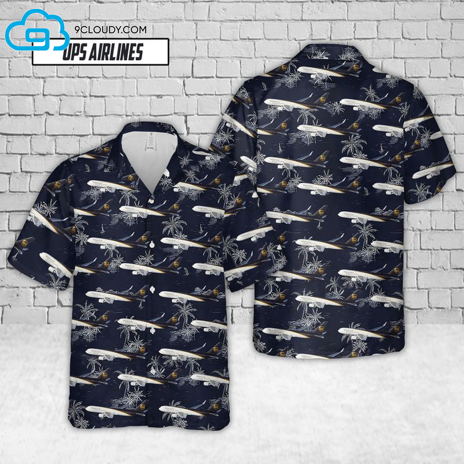 Ups Airlines Full Print Hawaiian Shirt Ups Airlines Full Print Hawaiian Shirt