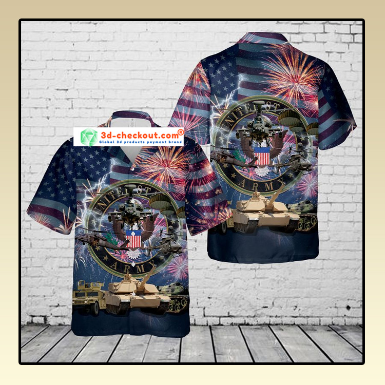 Us Army 4Th Of July Hawaiian Shirt Us Army 4Th Of July Hawaiian Shirt