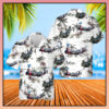 Us Army Piasecki H 21 Hawaiian Shirt- Limited Edition