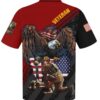 Us Army Veteran Eagle American Flag Hawaiian Shirt