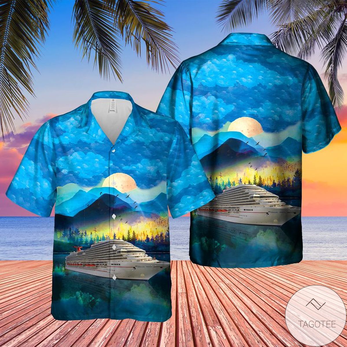 Us Cruise Carnival Magic Hawaiian Shirt- Tagotee Us Cruise Carnival Magic Hawaiian Shirt- Tagotee
