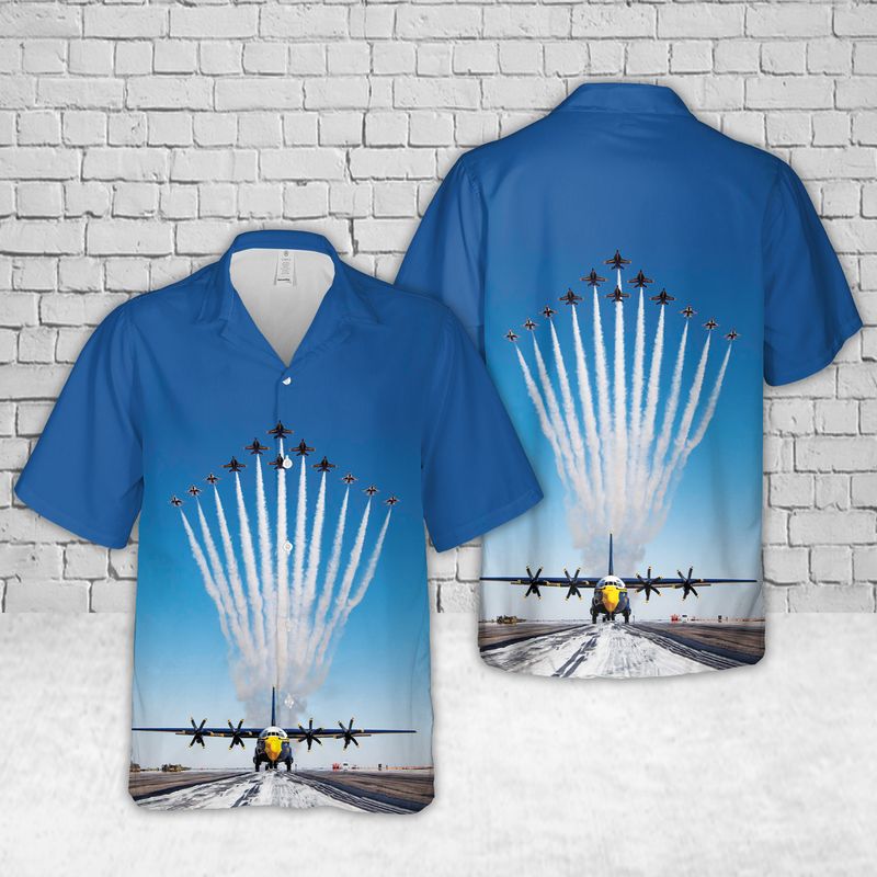 Us Navy Blue Angels Show Hawaiian Shirt Us Navy Blue Angels Show Hawaiian Shirt