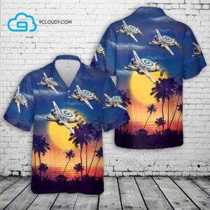 Us Navy Northrop Grumman E-2 Hawkeye Full Print Hawaiian Shirt