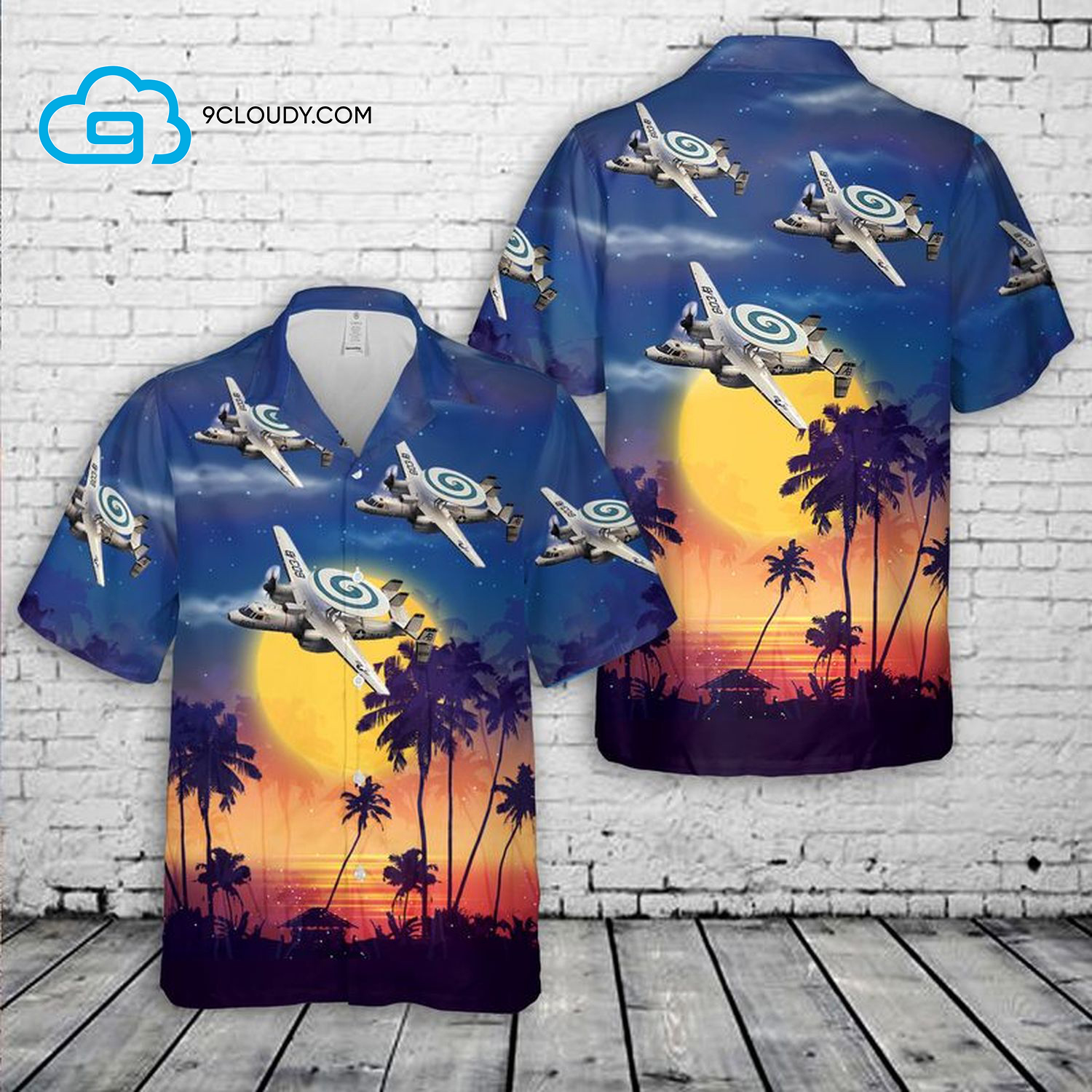 Us Navy Northrop Grumman E-2 Hawkeye Full Print Hawaiian Shirt Us Navy Northrop Grumman E-2 Hawkeye Full Print Hawaiian Shirt