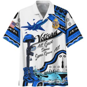 Us Navy Veteran All Gave Some Some Gave All Hawaiian Shirt
