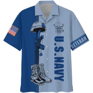 Us Navy Veteran Hawaiian Shirt