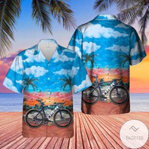 Us Trek Bike Madone Slr 9 Hawaiian Shirt- Tagotee