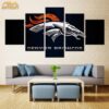 Usa Denver Broncos - Sport 5 Panel Canvas Art Wall Decor