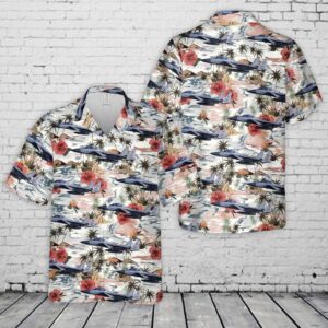 Usaf 1St Fighter Squadron F15 Eagle Hawaiian Shirt