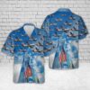 Usaf Lc-130H Hercules New York Air National Guard Hawaiian Shirt