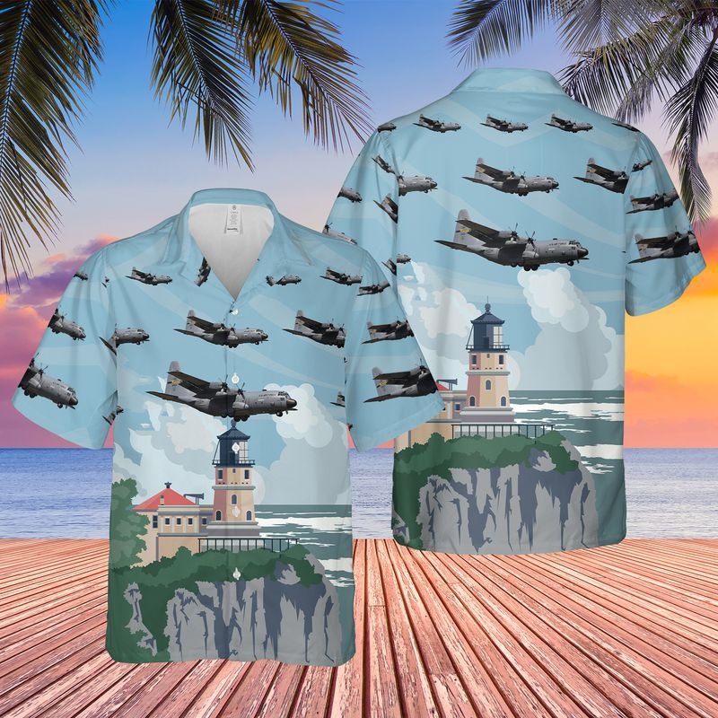 Usaf Minnesota Air National Guard 133Rd Airlift Wing Lockheed C130H Hercules Hawaiian Shirt Usaf Minnesota Air National Guard 133Rd Airlift Wing Lockheed C130H Hercules Hawaiian Shirt