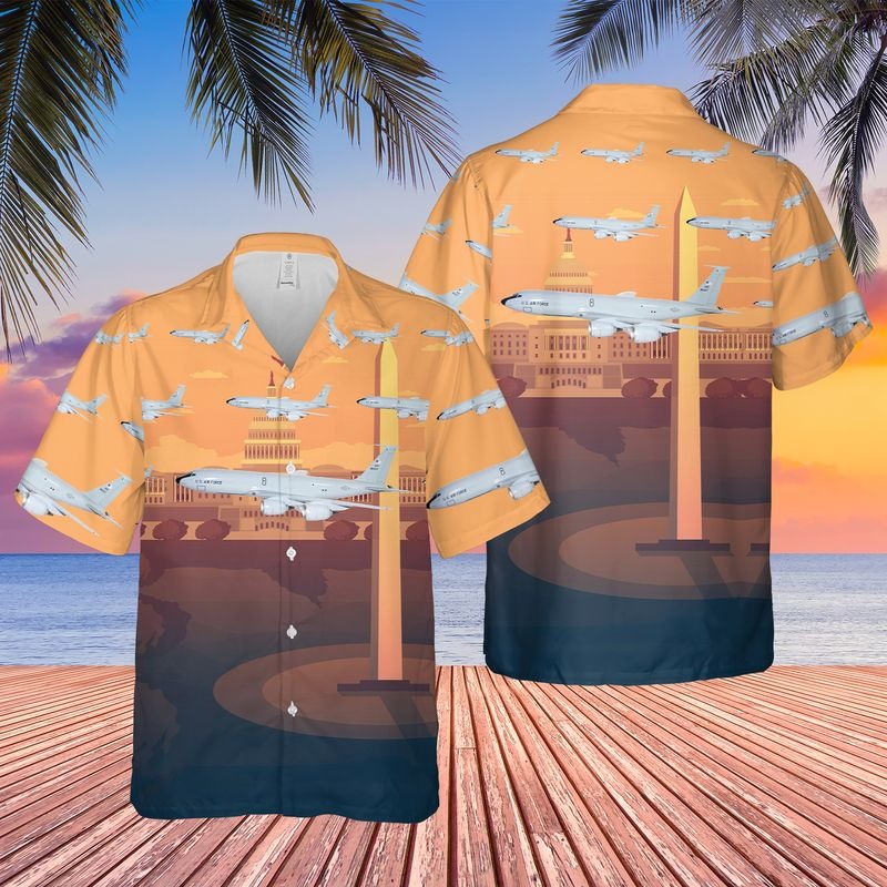 Usaf Washington Air National Guard 116Th Air Refueling Squadron Hawaiian Shirt Usaf Washington Air National Guard 116Th Air Refueling Squadron Hawaiian Shirt