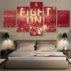 Usc Trojans Sports Team Fans - Sport 5 Panel Canvas Art Wall Decor