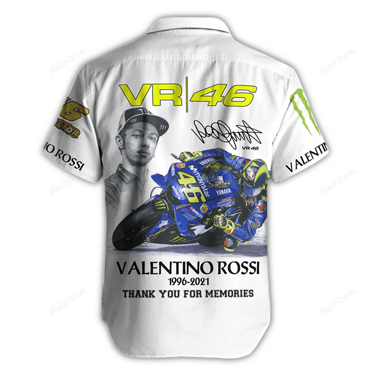 Valenting Rossi Vr46 Hawaiian Shirt Valenting Rossi Vr46 Hawaiian Shirt