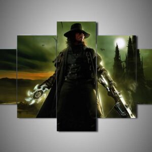 Van Helsing 1 - Movie 5 Panel Canvas Art Wall Decor