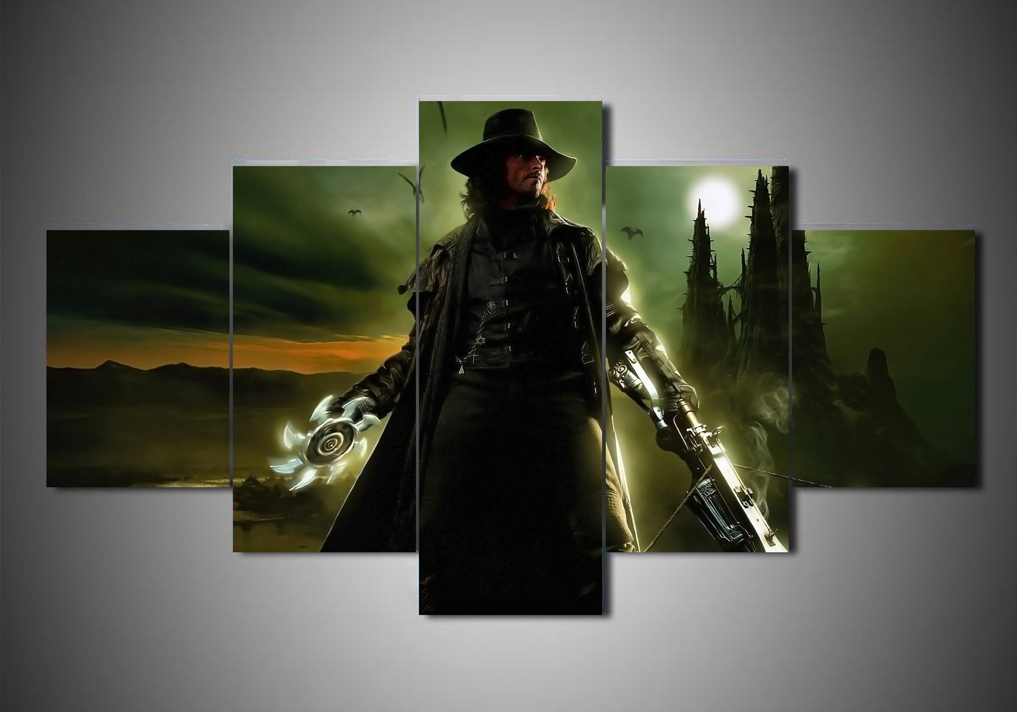Van Helsing 1 - Movie 5 Panel Canvas Art Wall Decor Van Helsing 1 - Movie 5 Panel Canvas Art Wall Decor
