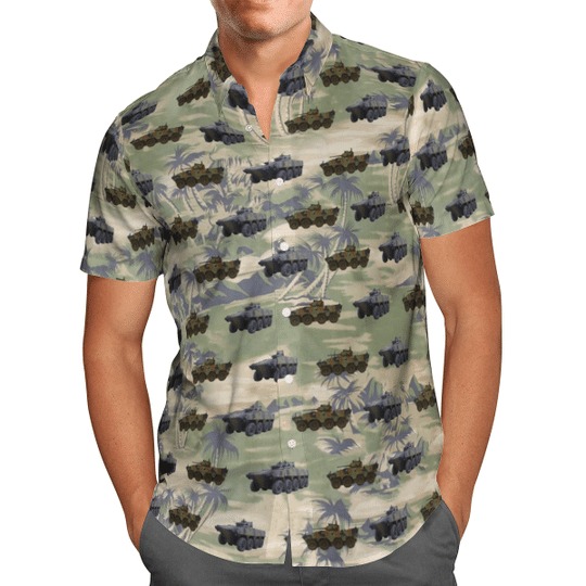 Vbci French Army Hawaiian Shirt Vbci French Army Hawaiian Shirt