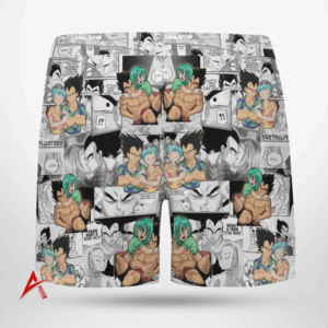 Vegeta & Bunma Love Story Hawaiian Shirt