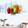 Vegetable 11 - Kitchen 5 Panel Canvas Art Wall Decor