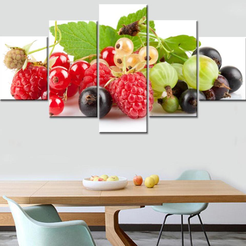 Vegetable 13 - Kitchen 5 Panel Canvas Art Wall Decor Vegetable 13 - Kitchen 5 Panel Canvas Art Wall Decor