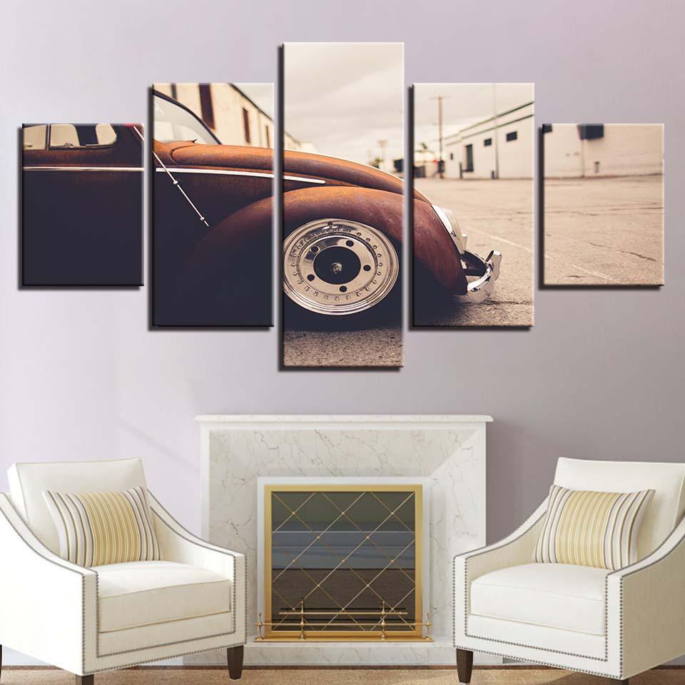 Vehicle 10 - Automative 5 Panel Canvas Art Wall Decor Vehicle 10 - Automative 5 Panel Canvas Art Wall Decor