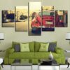 Vehicle 3 - Automative 5 Panel Canvas Art Wall Decor