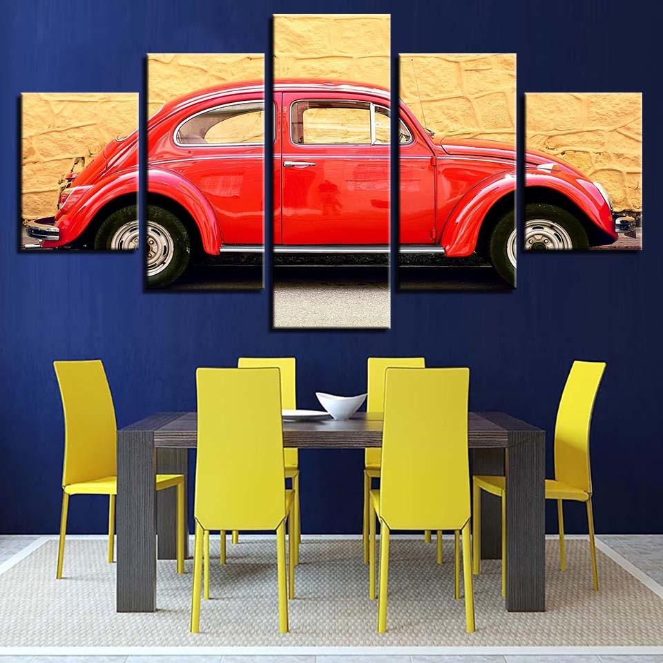 Vehicle 4 - Automative 5 Panel Canvas Art Wall Decor Vehicle 4 - Automative 5 Panel Canvas Art Wall Decor