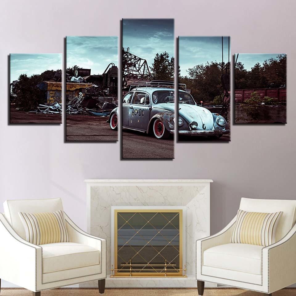 Vehicle 8 - Automative 5 Panel Canvas Art Wall Decor Vehicle 8 - Automative 5 Panel Canvas Art Wall Decor