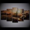 Velvet Assassin - Nature 5 Panel Canvas Art Wall Decor