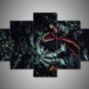 Venom 1 - Movie 5 Panel Canvas Art Wall Decor