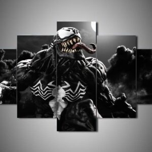 Venom 2 - Movie 5 Panel Canvas Art Wall Decor