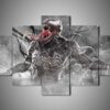 Venom 3 - Movie 5 Panel Canvas Art Wall Decor